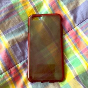iPhone 6 plus grey/red Tech21 case